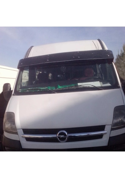 Cappafe Opel Movano Ön Cam Güneşliği Siperlik Vizör Şapka Terek