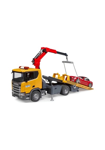 Scania 560r Çekici Ve Roadster Araba Br03552 Sarı