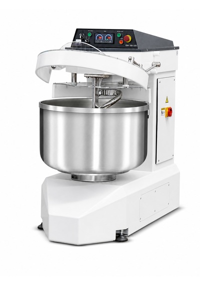 Ism 100-32s, 100lt, Çift Yönlü Dönen Kazanlı Sprial Mikser Beyaz