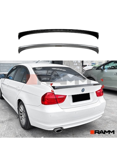 Bmw E90 Csl Stil Bagaj Spoiler - Parlak Karbon