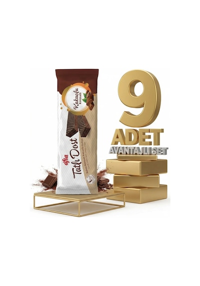 Afia Tatlı Dost Kakao Kremalı Gofret 9x140 Gr