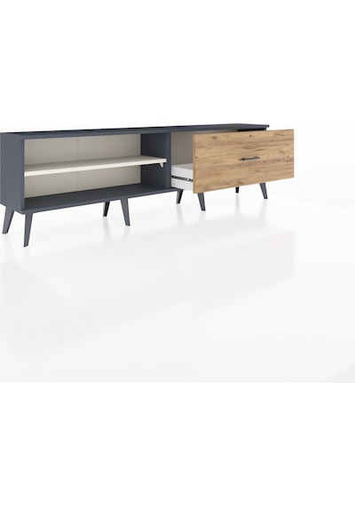 Arges Tv Ünitesi Tek Raflı Tek Çekmeceli 176x30x51 Antrasit-aytaşı/çam Aytası/atlas Çam Arges Tv Ünitesi Tek Raflı Tek Çekmeceli 176x30x51 Antrasit-aytaşı/çam Aytası/atlas Çam