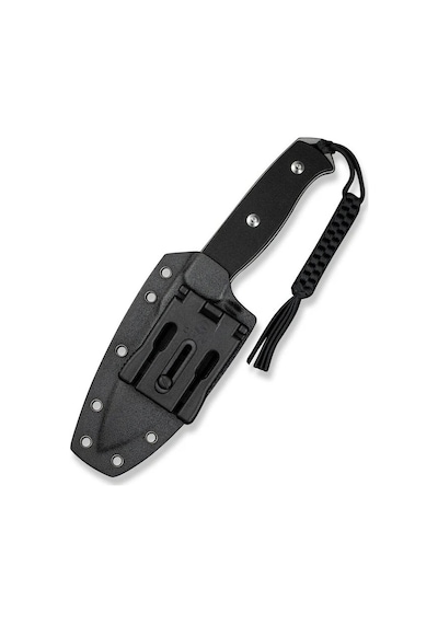 Sencut Toxodon Fixed Blade Knife G10 Black Handle Kamp Bıçak Siyah