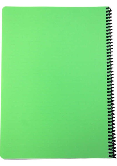 Mynote Flex A4 72 Yaprak Çizgili Spiralli Plastik Kapak Defter Pastel