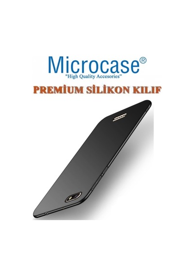 Microcase Xiaomi Redmi 6A Premium Matte Silikon Kilif + Cam Korum 299967335 - Seçenek / Renk-Cam Koruma-Gold-Tempered Glass Istemiyorum