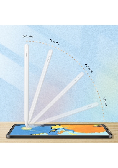 Dokunmatik Stylus Kalem Recci Rcs-s07 Palm-rejection Eğim Özellikli Çizim Kalemi Apple Uyumlu iPad  Modelleri İçin