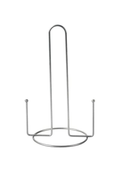 Edora Home Gümüş Misketli Kağıt Rulo Havluluk, Ergonomik Dik Ha Gümüş