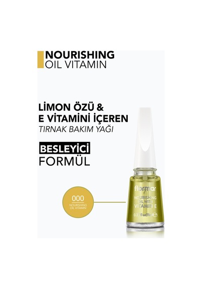 Flormar Besleyici Tırnak Bakım Yağı - New Nail Care - 000 - 8690604560516