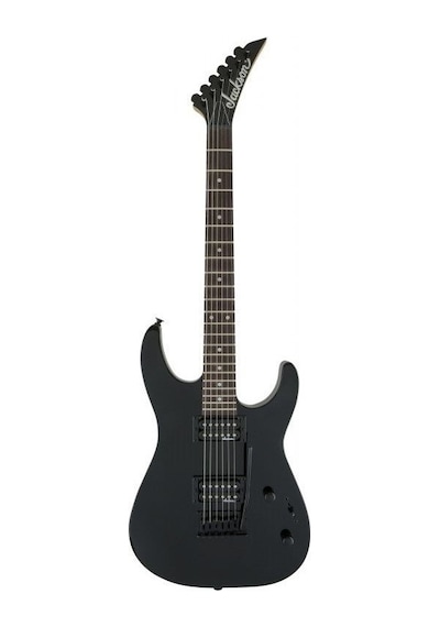 Jackson JS11 Dinky AH BLK Elektro Gitar 2-Point Tremolo Amaranth