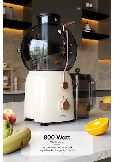 Fressi FR-KM01 800 W Hız Ayarlı Katı Meyve Sıkacağı