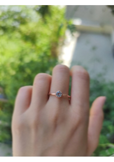 Lisa Akuamarin Yüzük Ak-1311