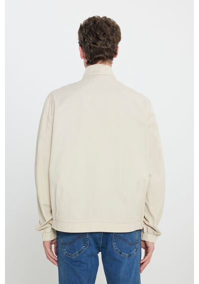 Lee Erkek Pamuk Regular Fit Dik Yaka Bej Ceket - Lv57205297 2XL
