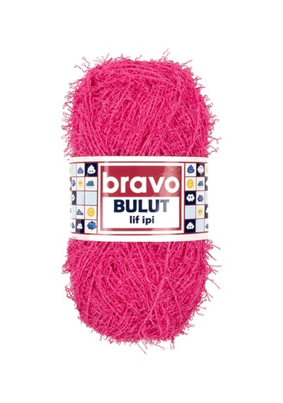 Bulut Sakal Lif İplik 100 Gr 100 Metre Renk Kodu:406 Şeker Pembe