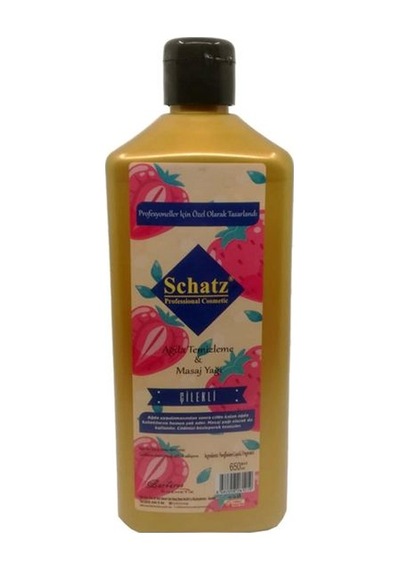 Schatz Ağda Temizleme Yağı 650ml. Çilekli