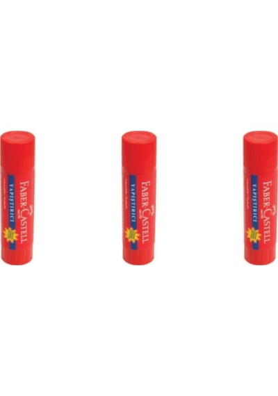 Faber Castell Faber Castel Glue Stick Yapıştırıcı 10 Gr 3'lü Set