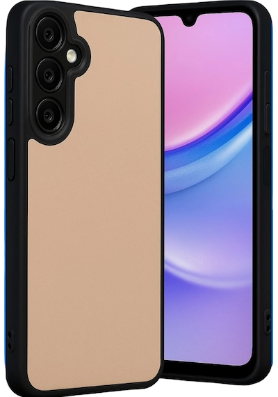 Ilkeshop Newface Samsung Galaxy Uyumlu A26 Kılıf Aras Deri Kapak - Pudra