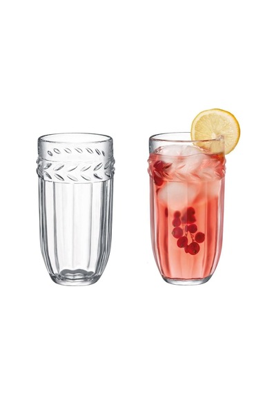 Madame Coco Medeline 4'lü Meşrubat Bardak Seti 350 Ml Diğer