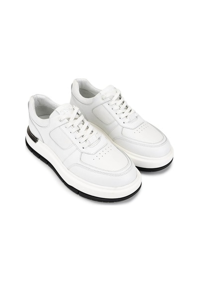 Tamer Tanca Erkek Hakiki Deri Beyaz Sneakers & Spor Ayakkabı 298 3228-2605 Erk Ayk Sk25-26 Beyaz Beyaz