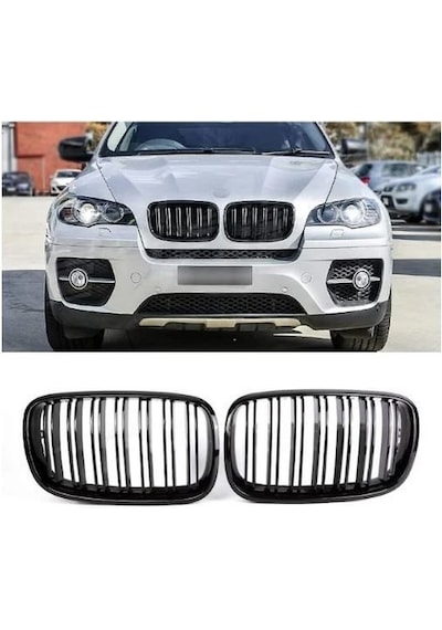 Bmw X5 X6 E70 Ön Panjur Izgara Böbrek Mx5 2007 / 2011