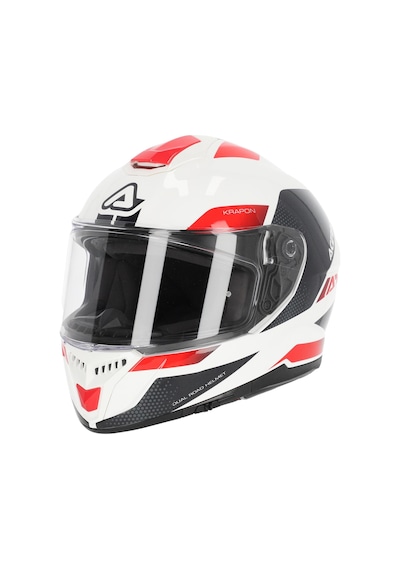 Acerbis Krapon 22-06 Kask Beyaz Kırmızı Kırmızı - Beyaz