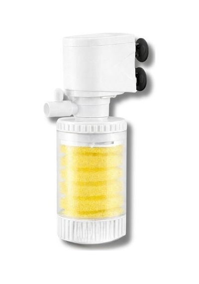 Jingye Jy-8100f Şeffaf Gövdeli Akvaryum İç Filtre 6w 500l/h Beyaz Sessiz Ve Güçlü Filtrasyon