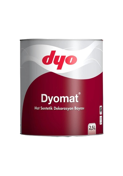 Mey İthalat Mat Mat Dekorasyon Boyası 2,5 Litre Beyaz