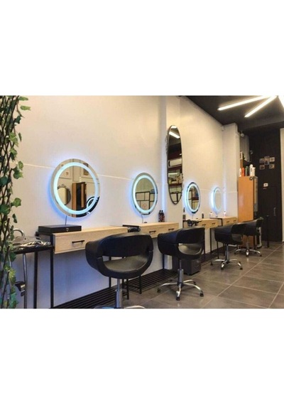 70 CM Yuvarlak Banyo Aynası Ledli Ayna-Işıklı Ayna