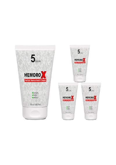Hemorox Kremi 4 Adet Tüp Hemeroidkrem