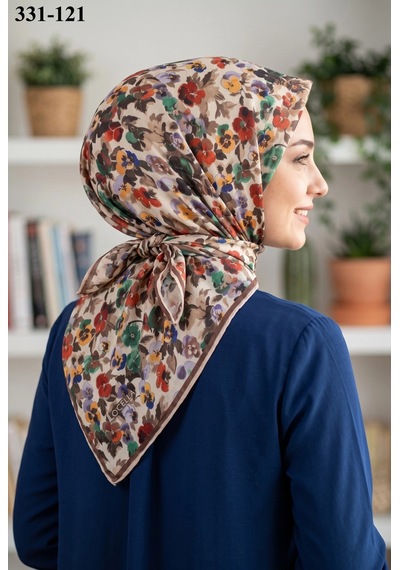 Locella Lo'cella Soft Pamuk Eşarp 331-121 Çok Renkli