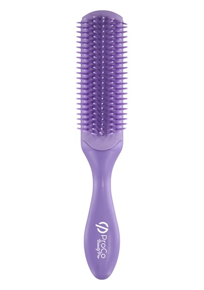 Icon Brush Zero Frizz Saç Fırçası - Bukle Belirginleştirici Ve Şekillendirici Lila