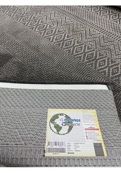 Merinos Halı 160x230 Recycle Koleksiyonu 38422-091 Gri