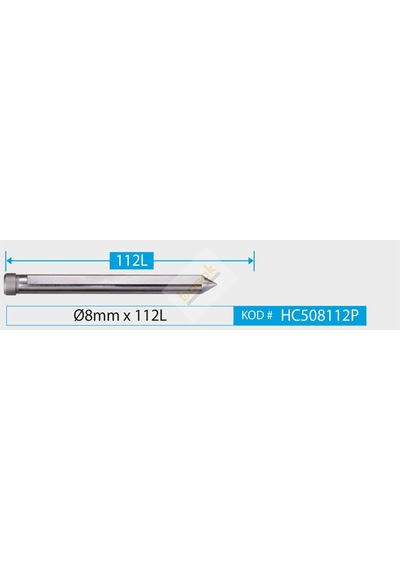 3Keego HC-HCB50 Manyetik Merkezleme Pimi 8*112mm (16-70mm)