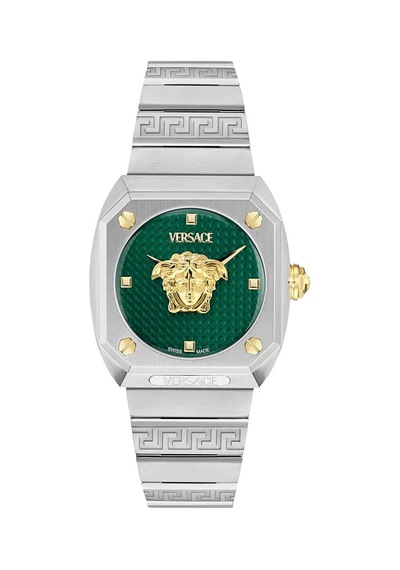 Versace Medusa Antares 35 Mm Quartz Saat Vrscve0r00425 Yeşil