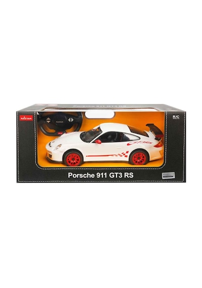 Rastar 1:14 Porsche Gt3 Rs Uzaktan Kumandalı Işıklı Araba Beyaz S00042800 Çok Renkli