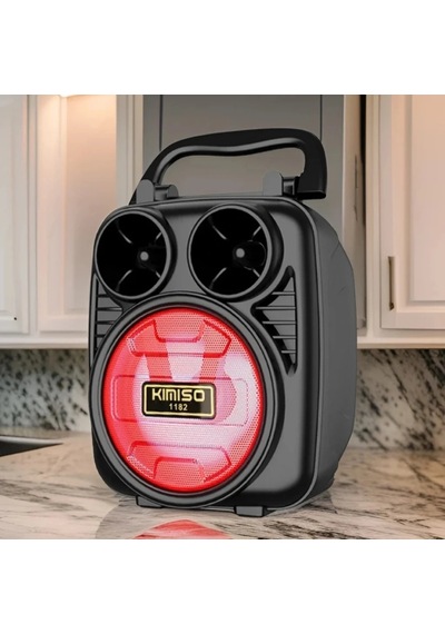 Kımıso Sd/usb/fm Bluetooth Rgb Işıklı Müzik Kutusu Hoparlör Dm-109