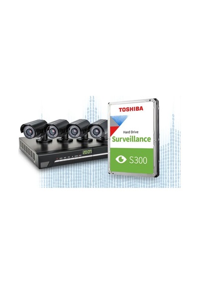 Toshıba S300, Hdwt720uzsva, 3.5&amp Quot , 2tb, 128mb 5400 Rpm, 7/24 Güvenlik Hdd Türkiye Distribütörü