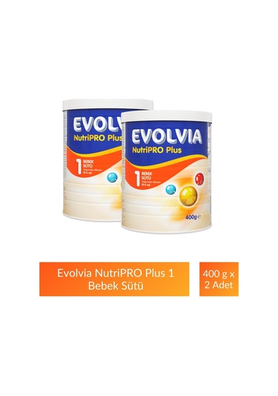 Evolvia Nutripro Plus 1 Bebek Maması 400 G 2 Adet