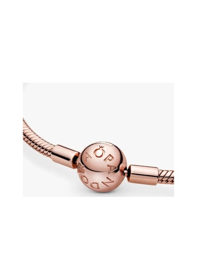 Lunarie Rose Gold Yılan Zincir Charm Bileklik