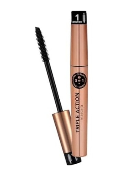 3 Kademeli Ayarlanabilir Maskara Siyah - Triple Action Mascara - 001-8690604275588 0