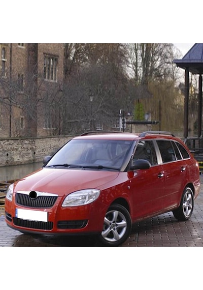 Skoda Fabia 2 2007-2014 Kol Dayama Üst Kapak Gri Kumaş 6r0867173