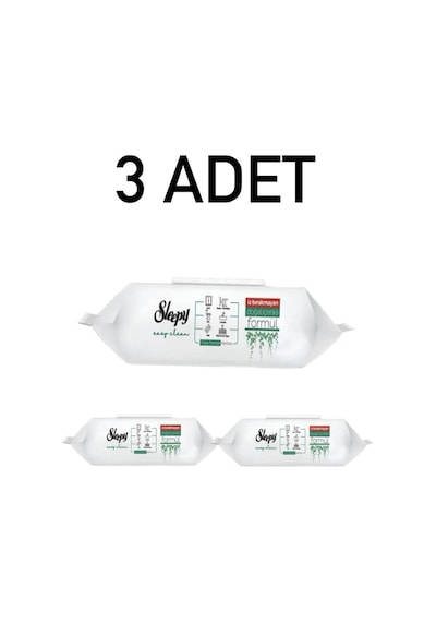 Sleepy 300 Adet Beyaz Sabunlu Yüzey Temizlik Havlusu Tekli