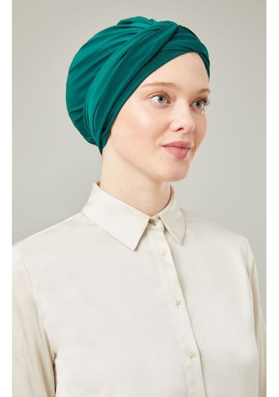Melodi Scarf Kadın Tesettür Dolama Bone Zümrüt Yeşili Zümrüt Yeşili Melodi Scarf Kadın Tesettür Dolama Bone Zümrüt Yeşili Zümrüt Yeşili