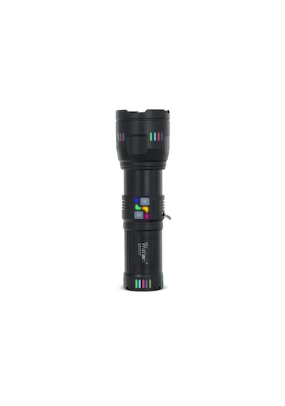 Watton Wt-631 Lazer Etkili 30.000 Lümen Profesyonel El Feneri Siyah