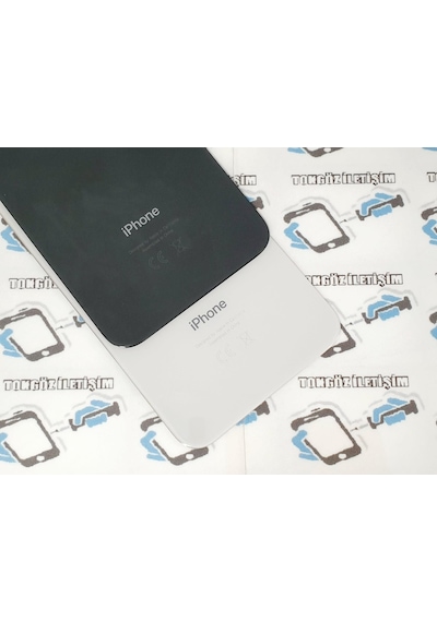 Apple Uyumlu iPhone X Arka Pil Batarya Kapağı (Cam) (226131341)