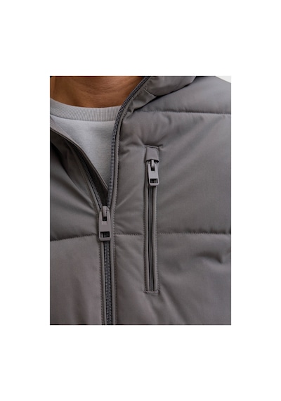 Jack & Jones Gri Erkek Mont 12278792 Jjeowen Puffer Sn Castlerock Jack & Jones Gri Erkek Mont 12278792 Jjeowen Puffer Sn Castlerock