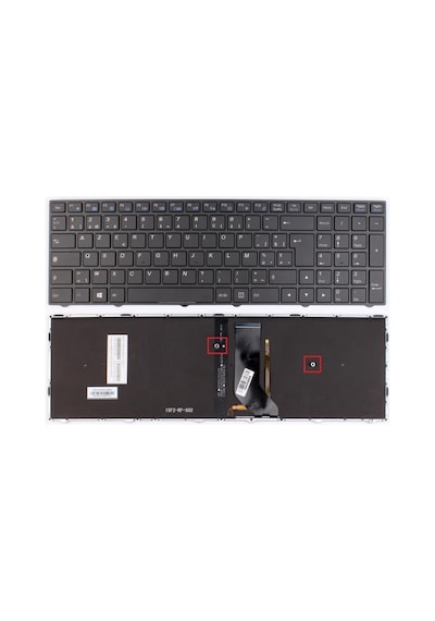 Casper Nirvana C900 Notebook Klavyesi Siyah Tr Işıklı