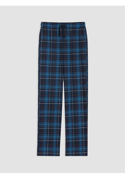 LC Waikiki Lc Waıkıkı Petrol Regular Fit Ekose Erkek Pijama Altı