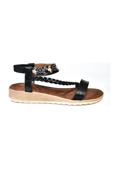 Fox Shoes M258313409 Siyah Kadın Sandalet