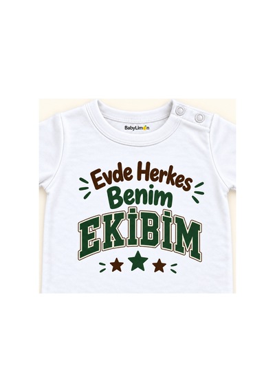 Babylimon Evde Herkes Benim Ekibim Beyaz Kısa Kollu Çıtçıtlı Bebek Zıbını Beyaz - Evde Herkes Benim Ekibim - 928161964 Beyaz - Evde Herkes Benim Ekibim Babylimon Evde Herkes Benim Ekibim Beyaz Kısa Kollu Çıtçıtlı Bebek Zıbını Beyaz - Evde Herkes Benim Ekibim - 928161964 Beyaz - Evde Herkes Benim Ekibim