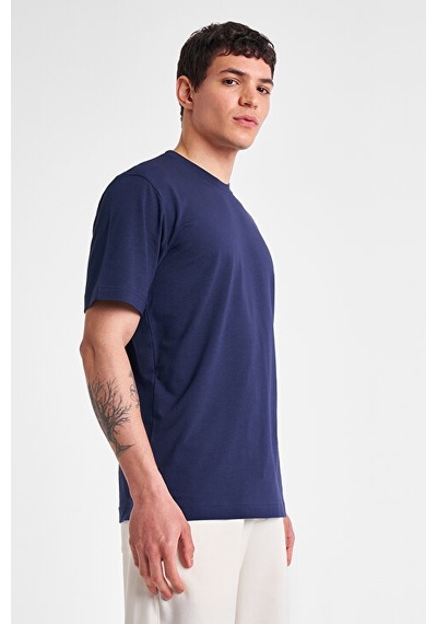 Lescon Erkek Kısa Kollu T-shirt 25s-1202-25y Lacivert